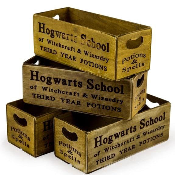 Hogwarts waxed storage box *sold individually*