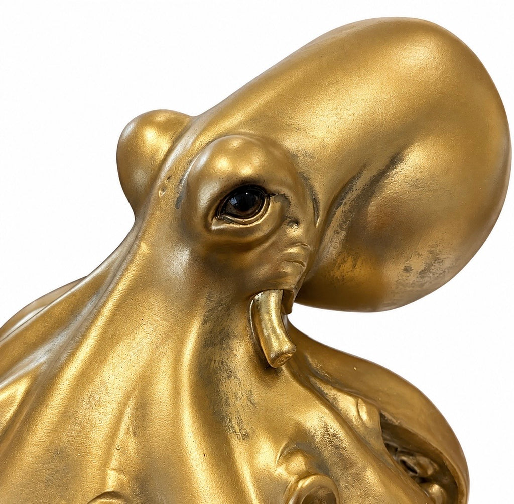Gold Octopus Table Lamp