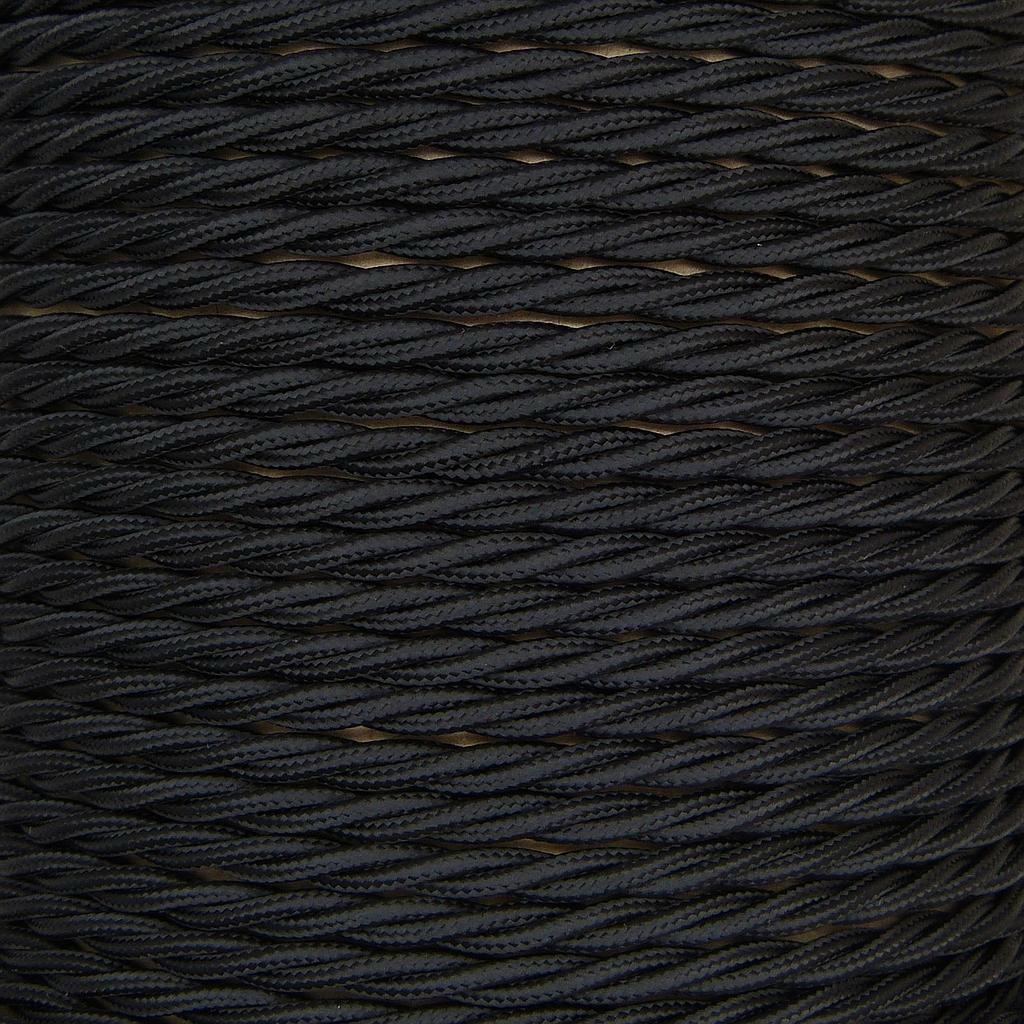 Twisted Braided Flex 3 Core 0.75mm In Variety Of Colours Per Meter