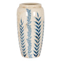 Large Blue Flora Olpe Vase