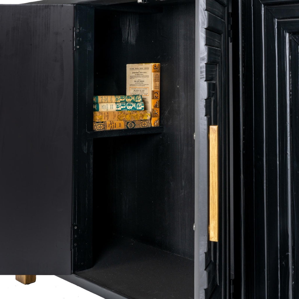Black 2 Door Sideboard