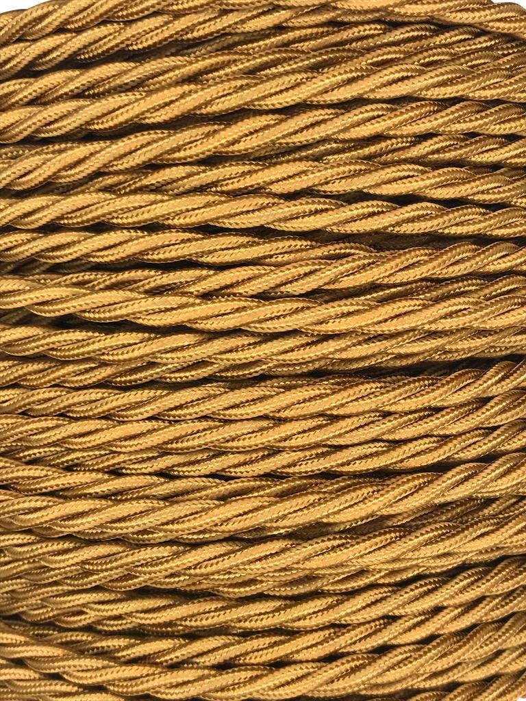 Twisted Braided Flex 3 Core 0.75mm In Variety Of Colours Per Meter