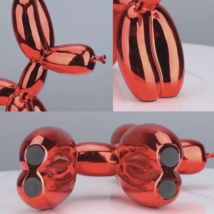 Metallic Balloon Dog Ornament