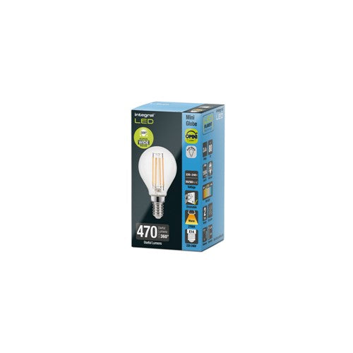 Integral LED Golf Ball E14 4.5W 2700K DIMMABLE