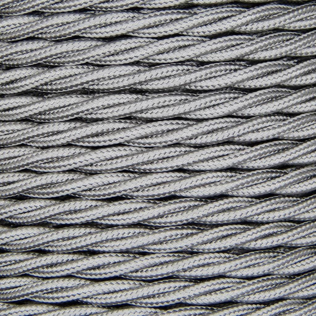 Twisted Braided Flex 3 Core 0.75mm In Variety Of Colours Per Meter