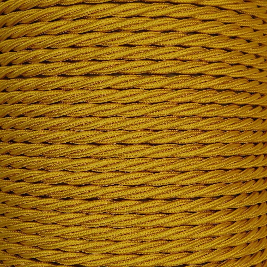 Twisted Braided Flex 3 Core 0.75mm In Variety Of Colours Per Meter