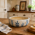 Small Blue Flora Bowl Pot