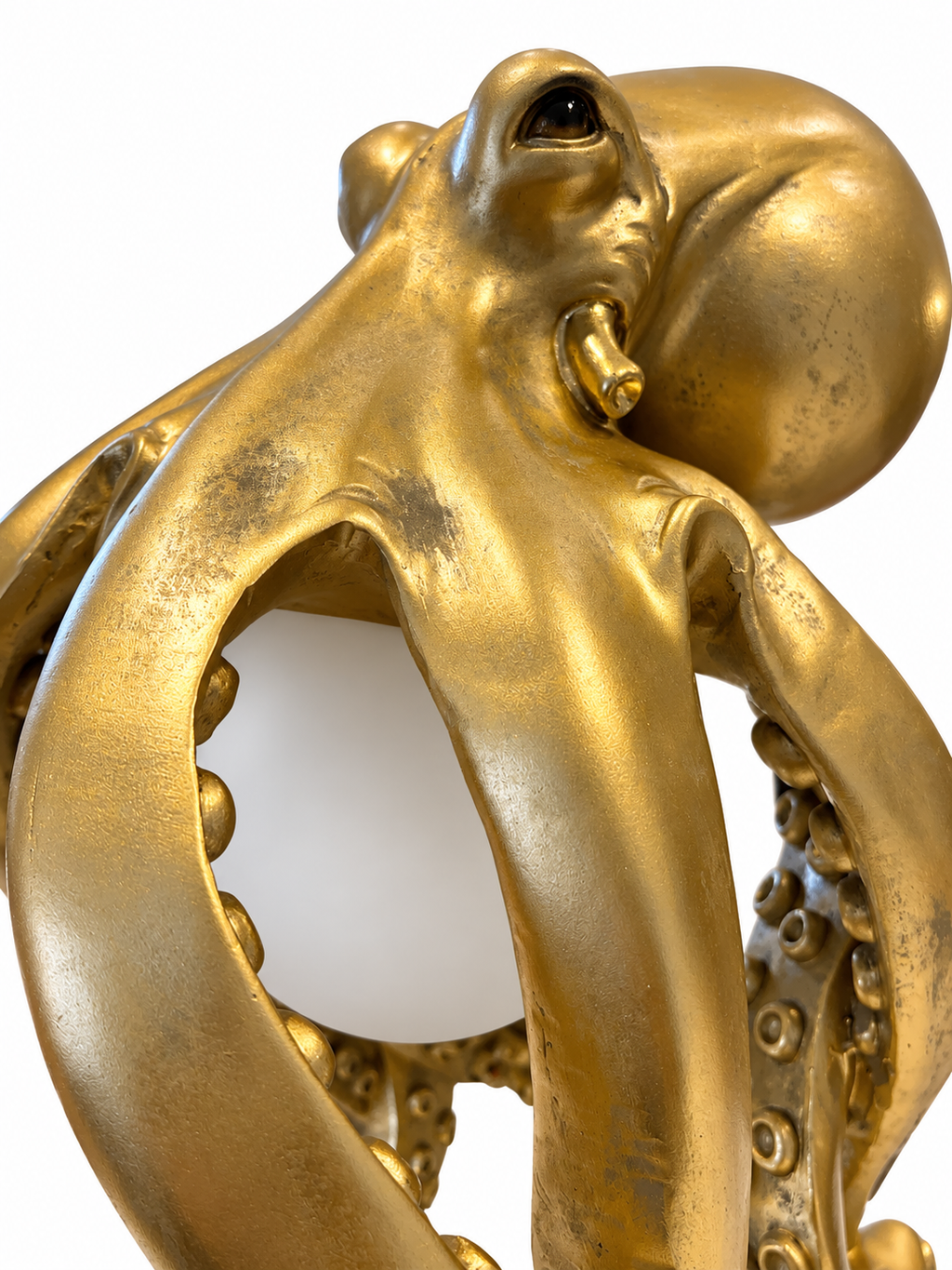 Gold Octopus Table Lamp
