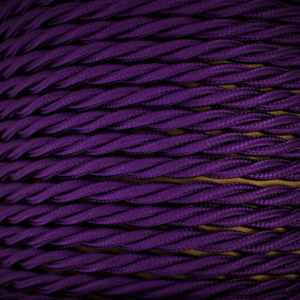 Twisted Braided Flex 3 Core 0.75mm In Variety Of Colours Per Meter