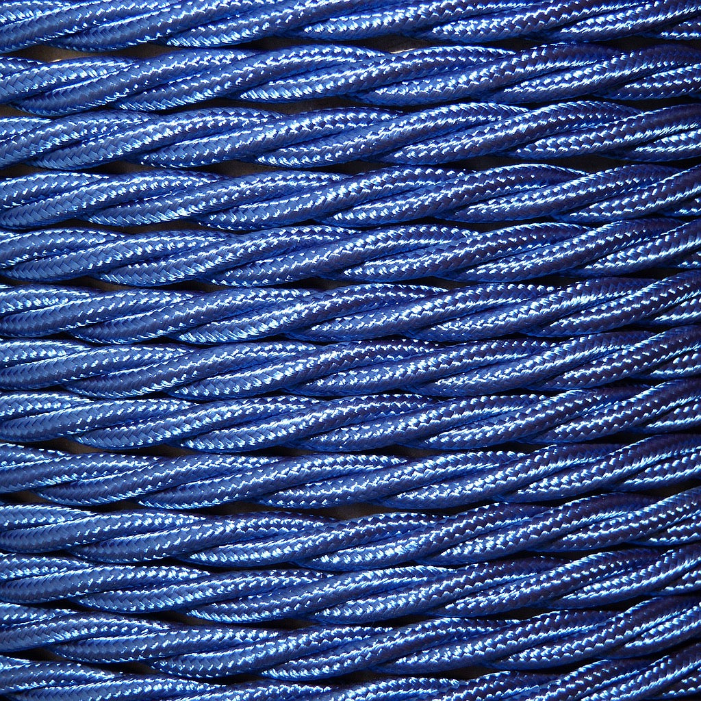 Twisted Braided Flex 3 Core 0.75mm In Variety Of Colours Per Meter