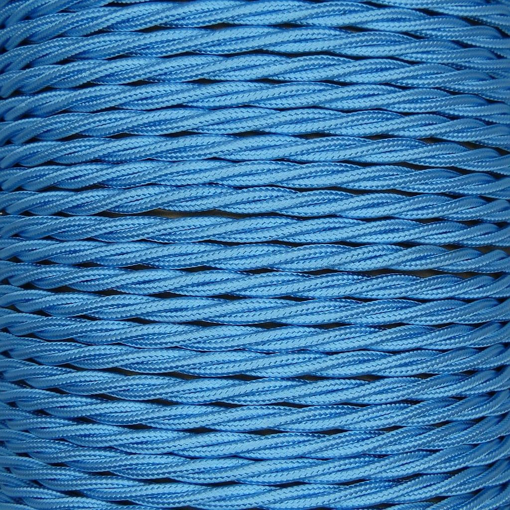 Twisted Braided Flex 3 Core 0.75mm In Variety Of Colours Per Meter