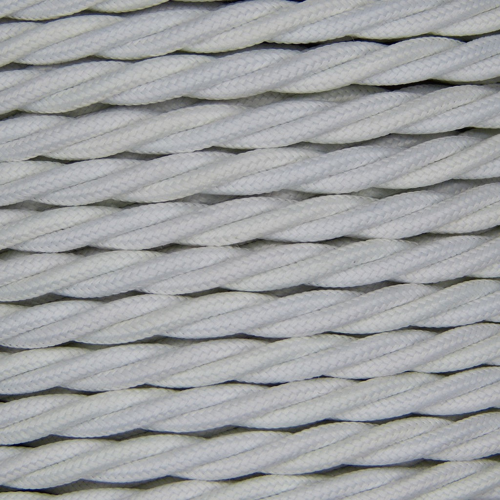 Twisted Braided Flex 3 Core 0.75mm In Variety Of Colours Per Meter