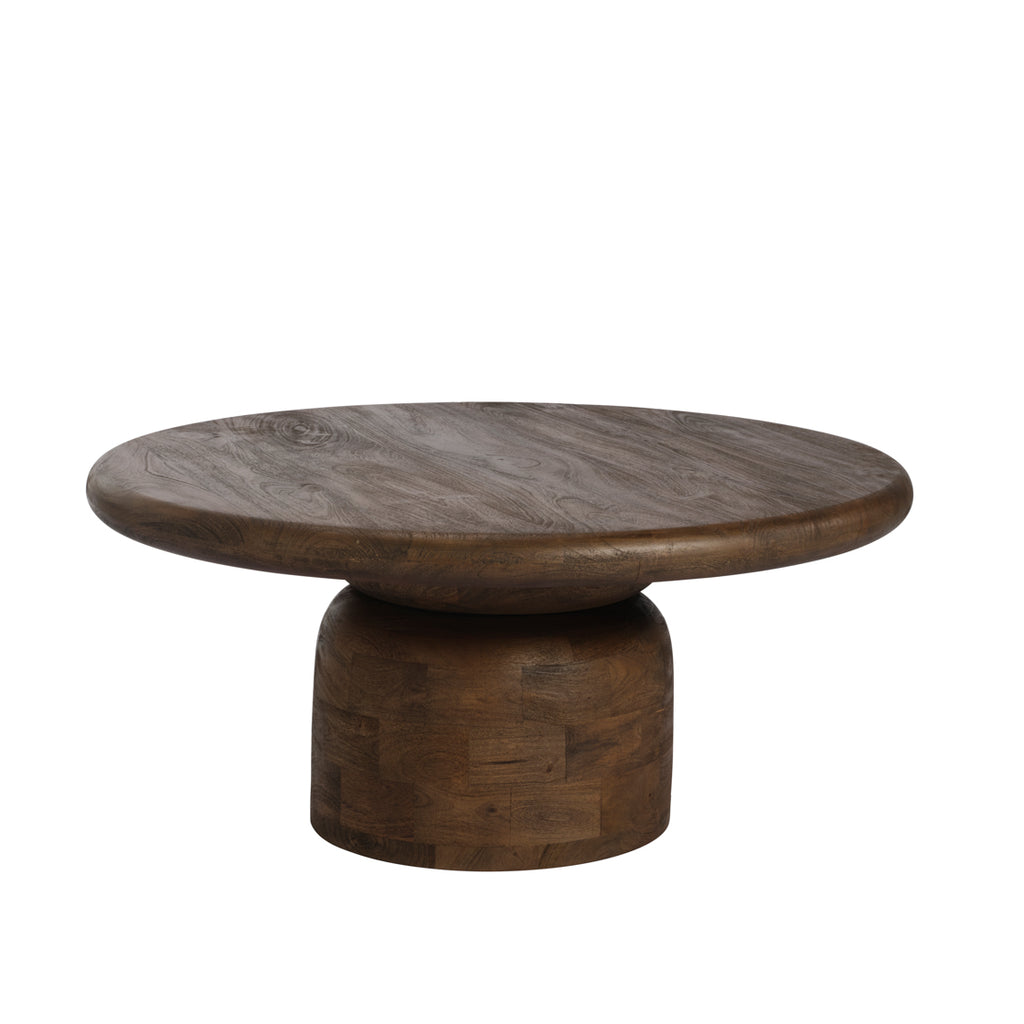 Sora Sculptural pedestal coffee table