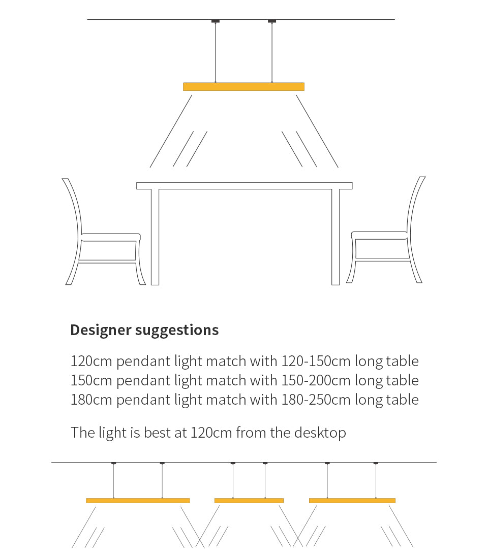 High-Powered Hanging Wooden Beam Pendant Light