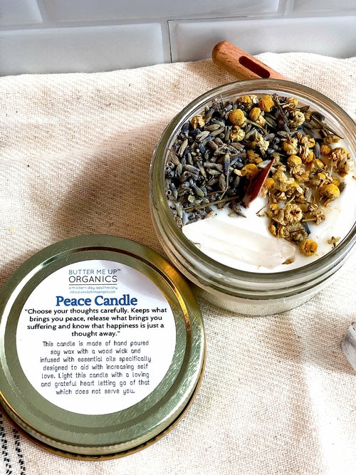 Peace Candle / Serenity Candle / Intention Candle / Ritual Candle /